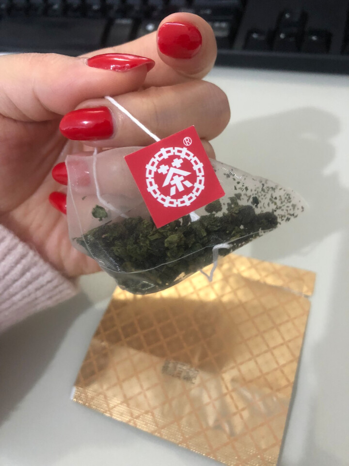 中粮集团中茶清茶铁观音小袋装清香茶叶袋泡花草茶10包一盒30g 铁观音试用装(1袋)怎么样，好用吗，口碑，心得，评价，试用报告,第4张