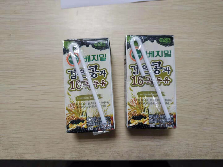 韩国进口 倍吉美尔16谷物黑豆豆奶营养豆乳 190ml*2（体验装）怎么样，好用吗，口碑，心得，评价，试用报告,第2张