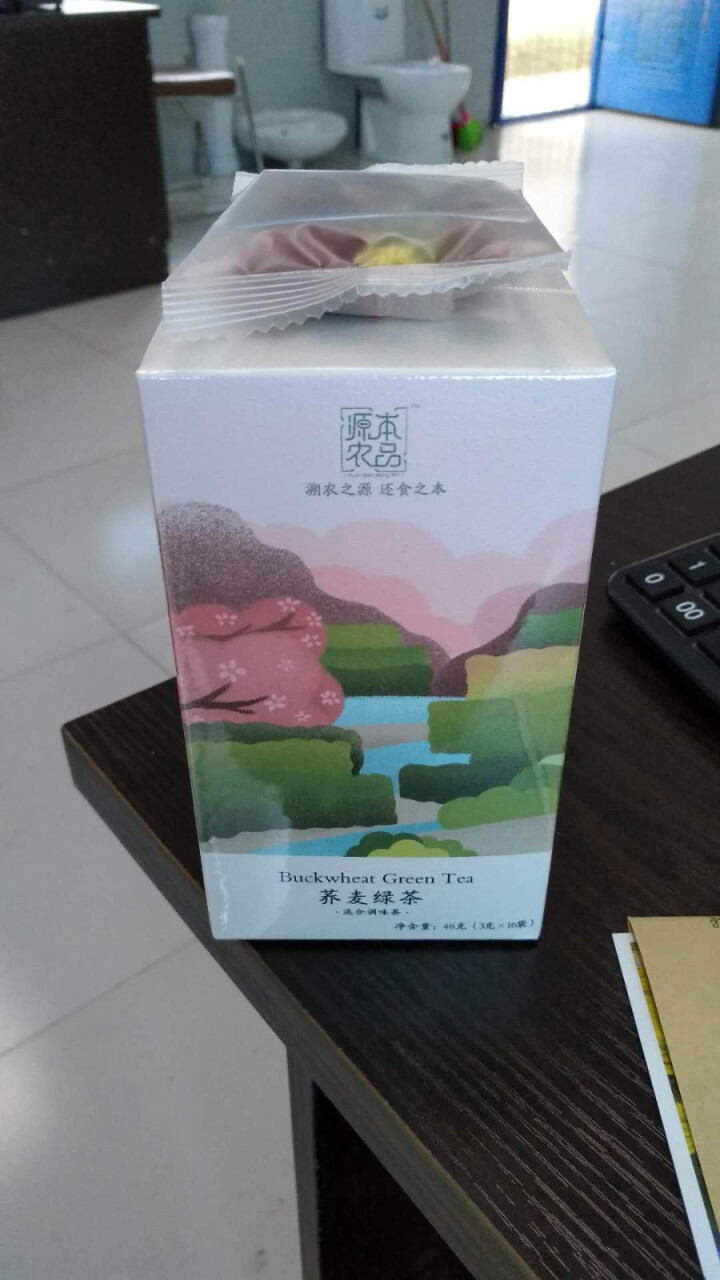 源本农品 荞麦绿茶3g*16包 茶叶 苦荞茶 荞麦花草茶荞麦茶谷物绿茶 冷泡茶袋泡茶花茶三角茶包怎么样，好用吗，口碑，心得，评价，试用报告,第2张