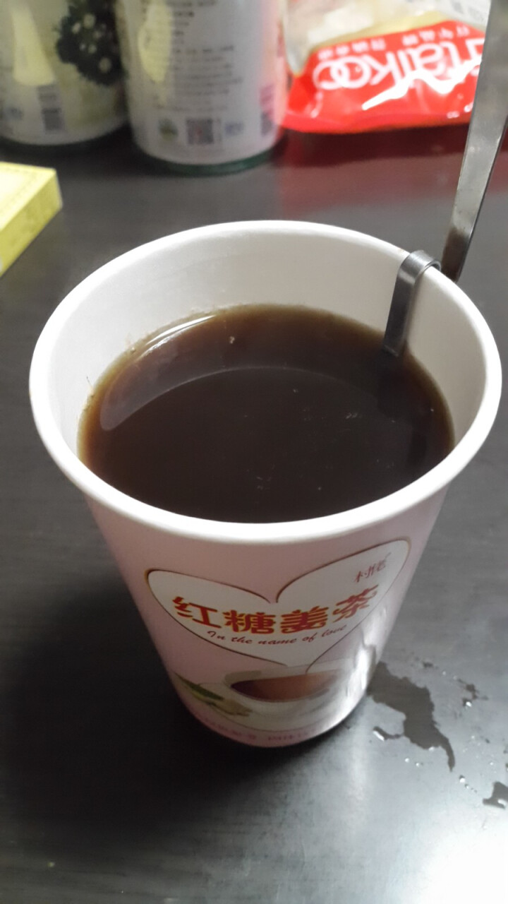 村佬红糖姜茶 黑糖姜茶驱寒暖宫 红枣黑糖姜茶产后红糖 云南手工古法红糖块 红糖姜茶一杯（预售）怎么样，好用吗，口碑，心得，评价，试用报告,第4张