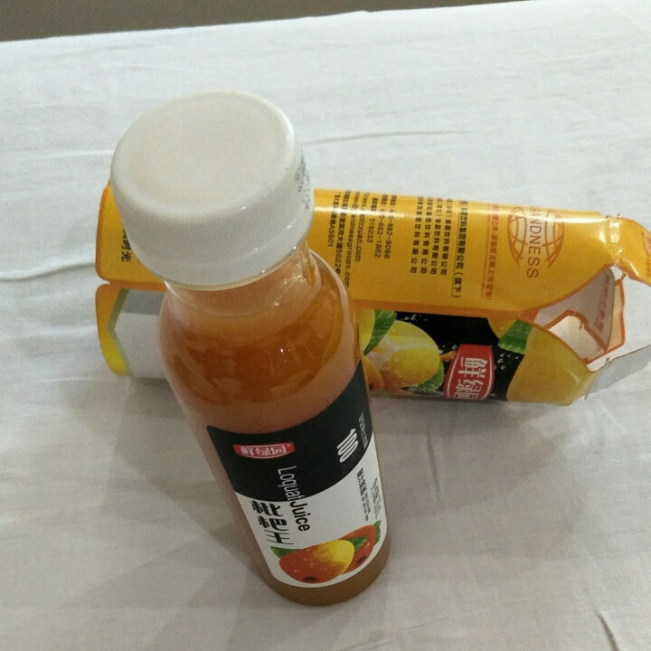 鲜绿园 枇杷汁100%枇杷王枇杷原浆果汁饮料大瓶饮料300ml 单瓶装试饮活动怎么样，好用吗，口碑，心得，评价，试用报告,第4张