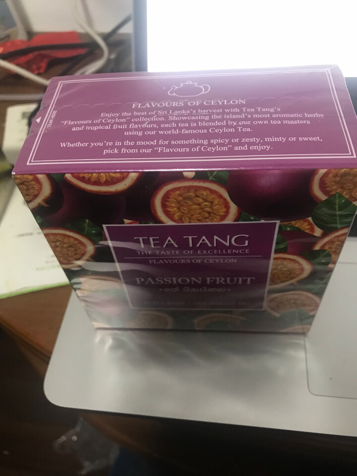 TEA TANG茶之堂斯里兰卡原装 百香果口味红茶精选装20包*1.5g 锡兰进口茶叶袋泡茶包 紫色怎么样，好用吗，口碑，心得，评价，试用报告,第3张