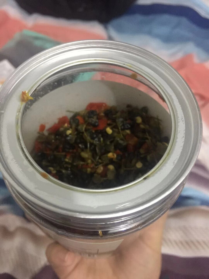 千柏山韭菜花酱腌干巴菌500g 云南特产下饭菜拌饭酱 小吃泡菜 咸菜酸菜泡椒 小米辣 剁椒辣椒怎么样，好用吗，口碑，心得，评价，试用报告,第4张