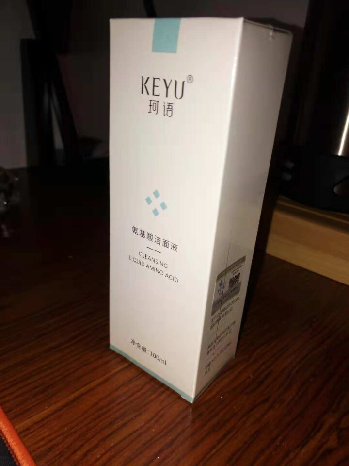 珂语(KEYU)洗面奶氨基酸洁面液100ml（温和净肤锁水保湿 敏感肌洁面乳男女适用）怎么样，好用吗，口碑，心得，评价，试用报告,第2张