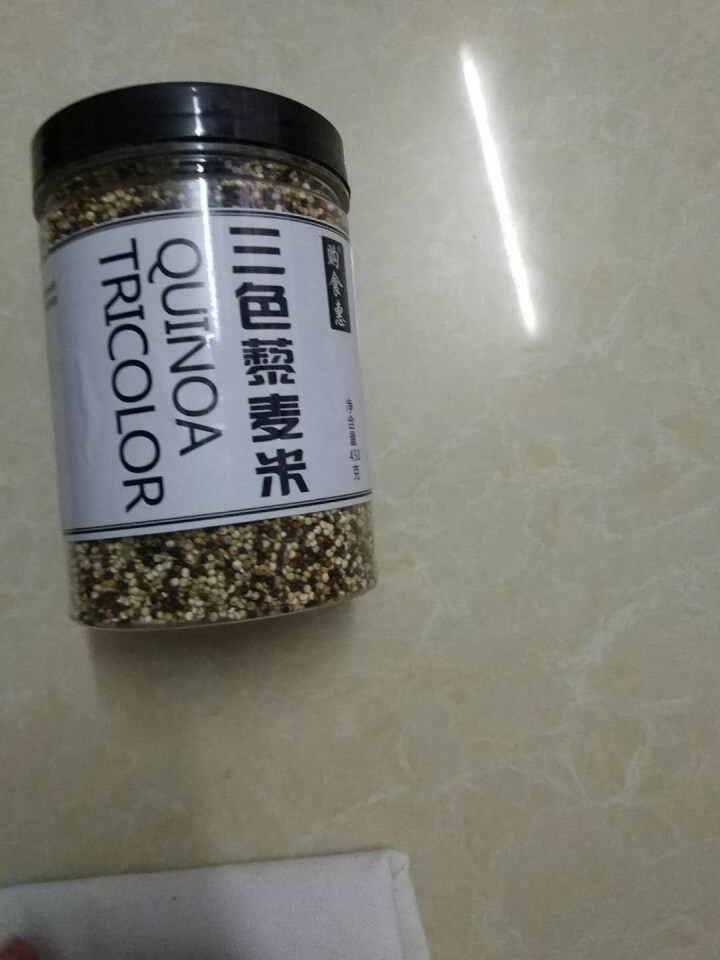 购食惠 三色藜麦米 450g（红白黑藜麦 稀有五谷杂粮 粗粮粥米）怎么样，好用吗，口碑，心得，评价，试用报告,第3张