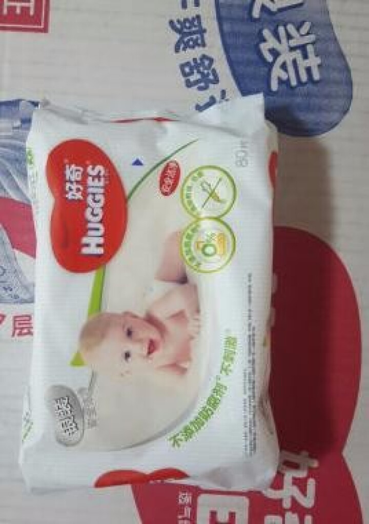 好奇（Huggies） 湿巾 婴儿湿巾 手口可用 湿纸巾（可选棉柔巾） 银装湿巾80抽一包怎么样，好用吗，口碑，心得，评价，试用报告,第3张