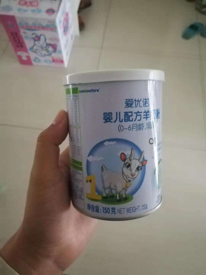 爱优诺（AusNuotore） 婴儿配方羊奶粉 荷兰进口奶源 1段 150g怎么样，好用吗，口碑，心得，评价，试用报告,第2张