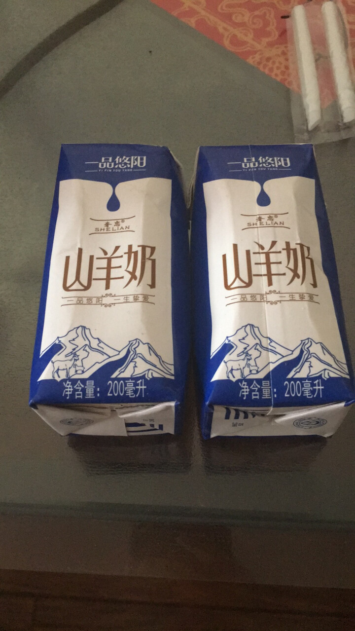 奢恋一品悠阳山羊奶新鲜液态沂蒙羊奶180ml*12袋/箱非纯羊奶 2袋试喝怎么样，好用吗，口碑，心得，评价，试用报告,第2张