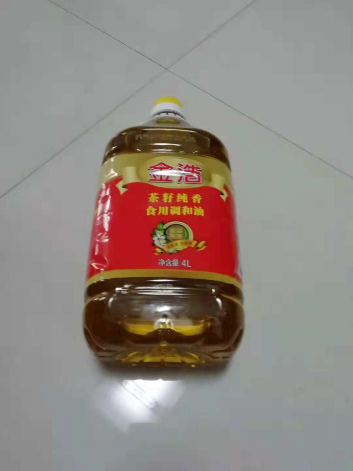 金浩 茶籽纯香食用调和油 非转基因 食用油 家庭装 4L怎么样，好用吗，口碑，心得，评价，试用报告,第3张