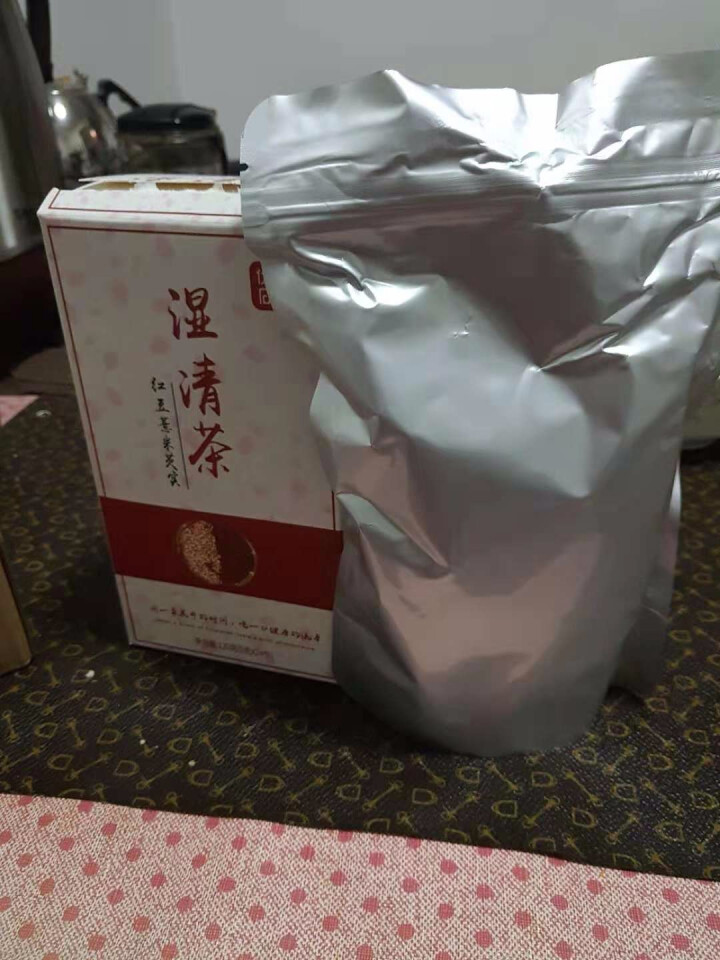 优食日记红豆薏米茶祛湿茶去湿气赤小豆薏仁茶 【出口品质，买2发3】降火芡实茯苓花草养生湿清茶 湿清茶一盒装怎么样，好用吗，口碑，心得，评价，试用报告,第2张