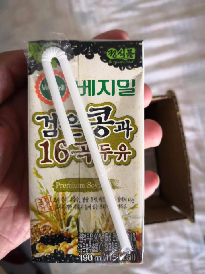 韩国进口 倍吉美尔16谷物黑豆豆奶营养豆乳 190ml*2（体验装）怎么样，好用吗，口碑，心得，评价，试用报告,第3张