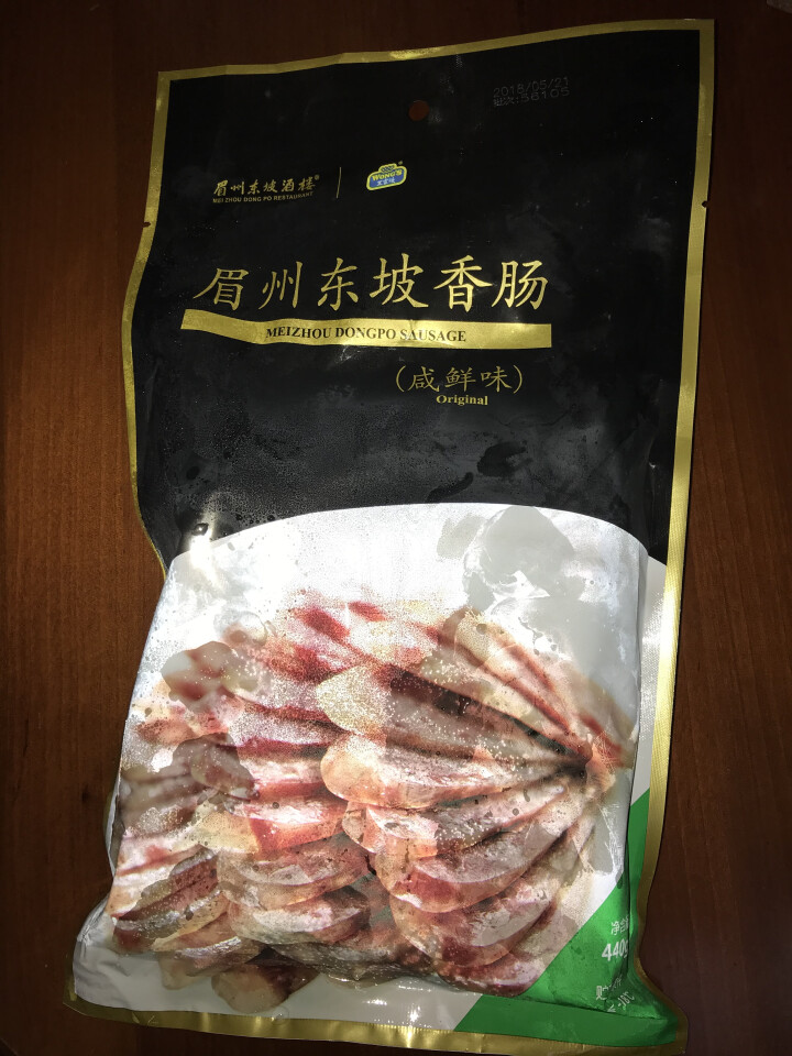 王家渡 眉州东坡香肠 咸鲜味  440g/袋 眉州东坡酒楼同款 川味腊肠 方便速食 食用百搭怎么样，好用吗，口碑，心得，评价，试用报告,第2张