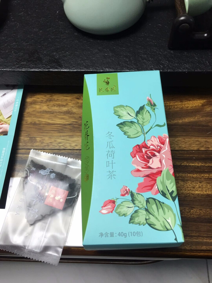 花养花 冬瓜荷叶茶 山楂柠檬玫瑰荷叶茶可搭配瘦大肚子茶 组合型花茶 单盒装怎么样，好用吗，口碑，心得，评价，试用报告,第2张