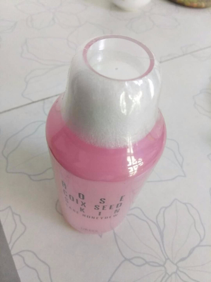 悠珂思 ukiss 玫瑰薏仁爽肤水500ml 粉水 柔肤水 补水怎么样，好用吗，口碑，心得，评价，试用报告,第4张