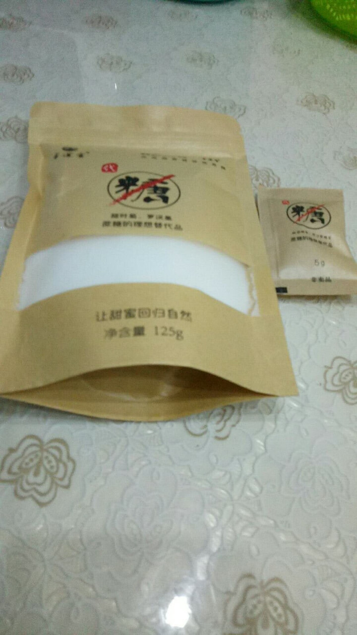 宝莲宝 甜菊糖代糖 烘培原料替代木糖醇白砂糖 烘焙糖无糖食品125g袋装怎么样，好用吗，口碑，心得，评价，试用报告,第2张