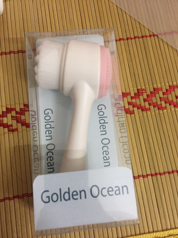 GoldenOcean金海洋洗脸刷洁面仪软毛手动深层清洁神器洁颜毛孔抖音家用网红刷脸刷子 粉色怎么样，好用吗，口碑，心得，评价，试用报告,第2张