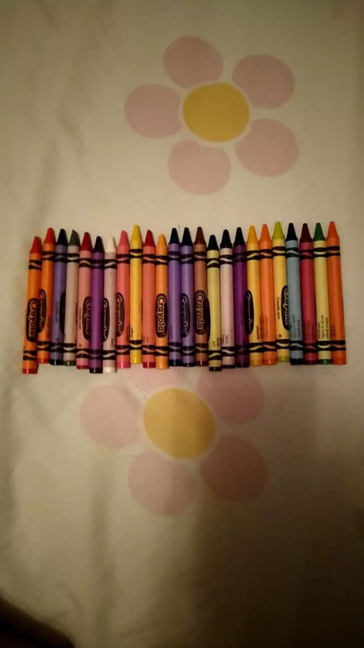 美国绘儿乐Crayola 儿童绘画 画笔工具 彩色蜡笔套装 学生绘画练习 24色标准蜡笔52,第4张