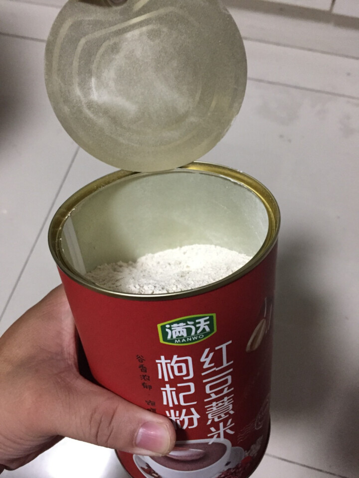 满沃 红豆薏米枸杞粉 600克 灌装怎么样，好用吗，口碑，心得，评价，试用报告,第4张