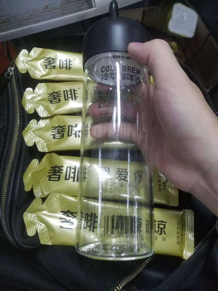 奢斐奢啡  冷萃咖啡液 COLD BREW冷链鲜咖啡 阿拉比卡咖啡豆咖啡粉 冰美式冰拿铁40ml 5只装怎么样，好用吗，口碑，心得，评价，试用报告,第3张