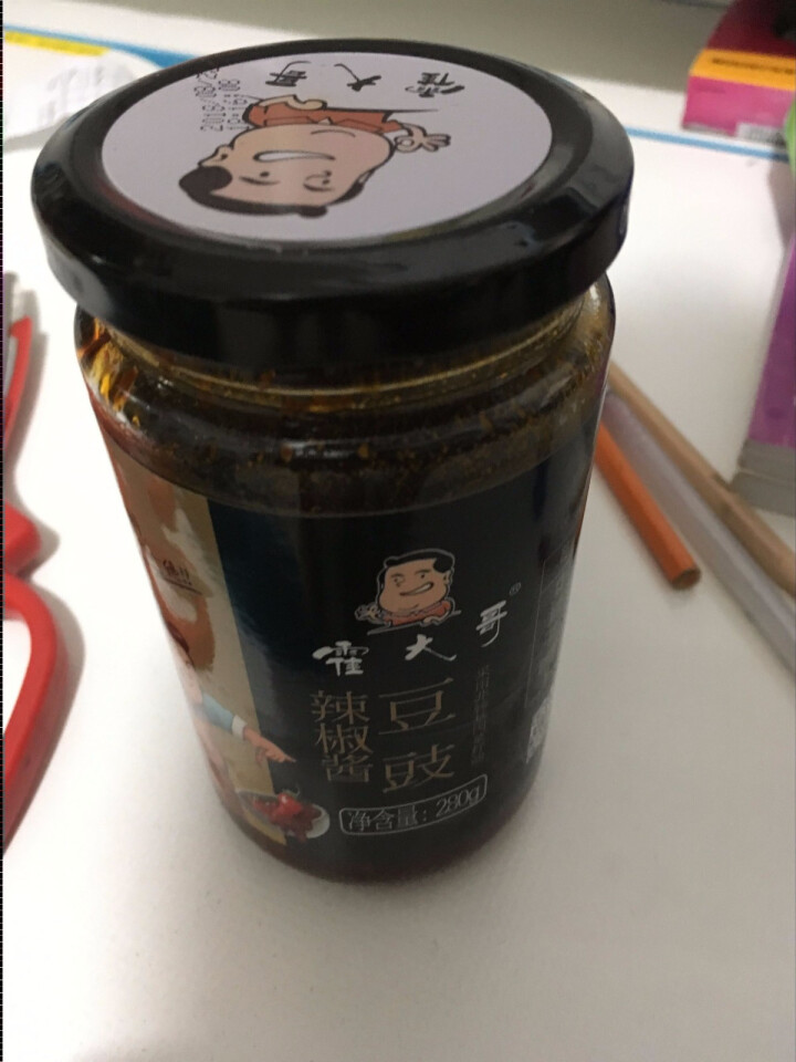 【固始馆】霍大哥调味酱 辣椒酱 拌面酱 下饭酱 豆豉酱280g怎么样，好用吗，口碑，心得，评价，试用报告,第2张