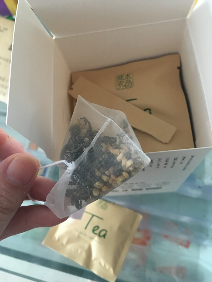 源本农品 荞麦绿茶3g*16包 茶叶 苦荞茶 荞麦花草茶荞麦茶谷物绿茶 冷泡茶袋泡茶花茶三角茶包怎么样，好用吗，口碑，心得，评价，试用报告,第3张