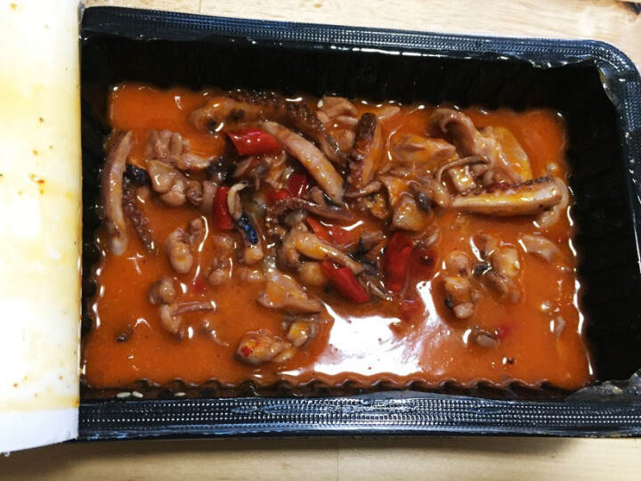 咗小鲜 海鲜熟食即食鱿鱼须香辣八爪鱼300g/盒麻辣小海鲜 香辣味300g怎么样，好用吗，口碑，心得，评价，试用报告,第4张