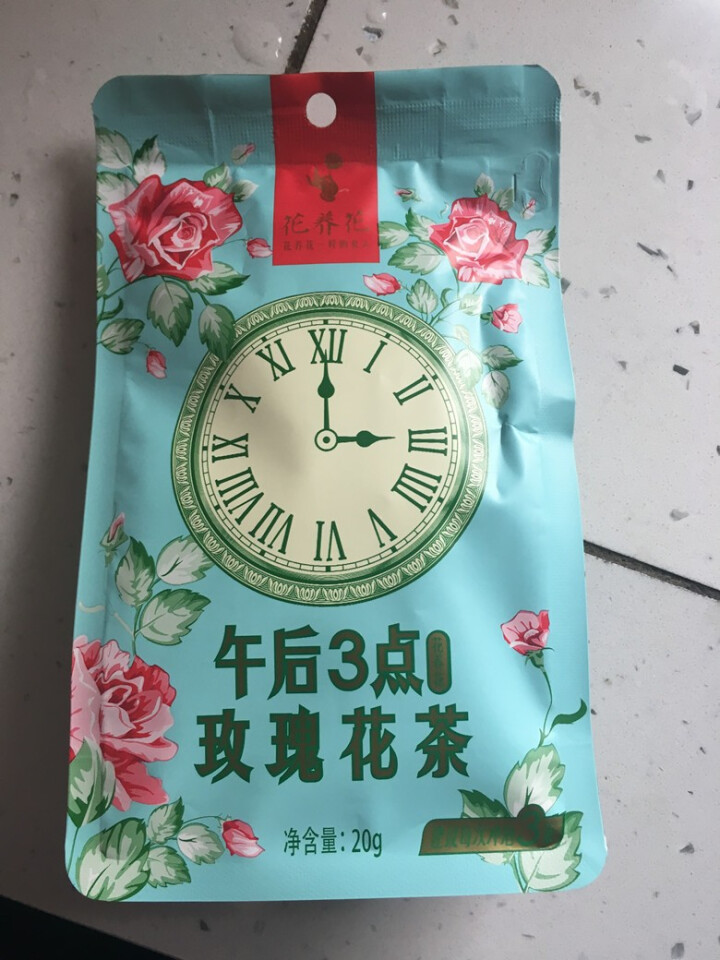 花养花玫瑰花茶烘干无硫特级平阴玫瑰花冠茶袋装花草茶花茶 玫瑰花茶20g怎么样，好用吗，口碑，心得，评价，试用报告,第3张