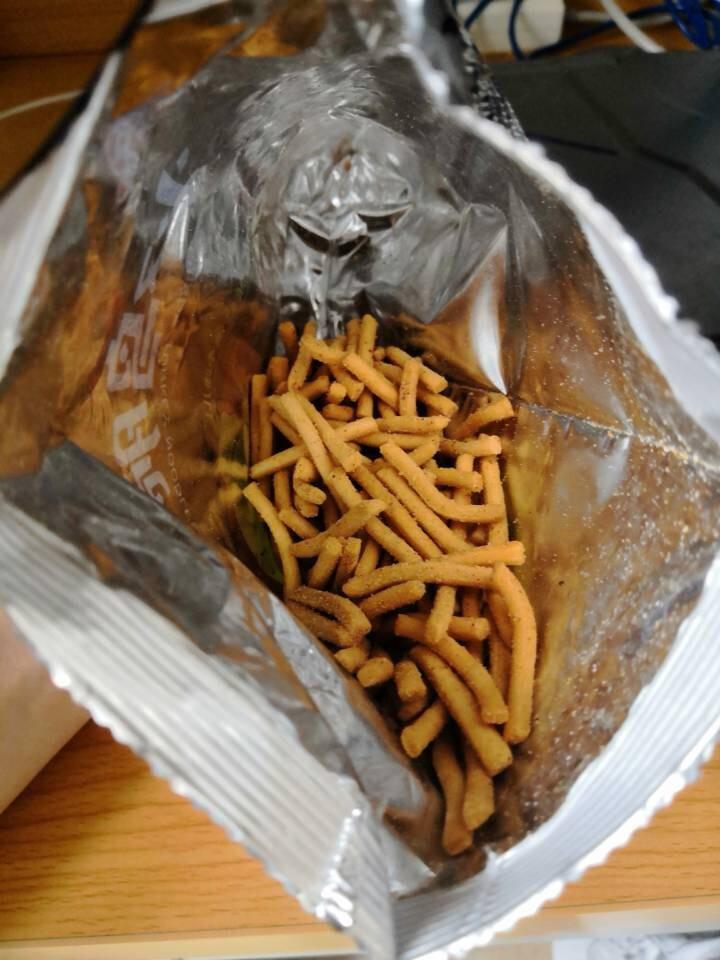 耶米熊 火鸡脆条75g 休闲零食膨化小吃脆条薯条休闲零食小吃 薯条虾条 香辣味怎么样，好用吗，口碑，心得，评价，试用报告,第3张