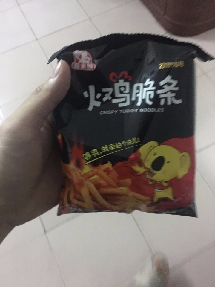 耶米熊 火鸡脆条75g 休闲零食膨化小吃脆条薯条休闲零食小吃 薯条虾条 香辣味怎么样，好用吗，口碑，心得，评价，试用报告,第2张