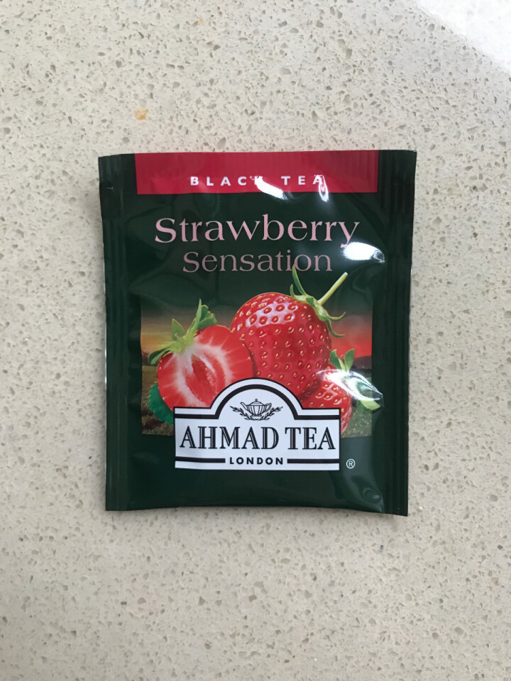 英国亚曼(AHMAD TEA)草莓味红茶 便携袋泡茶包 原装进口2g*10包怎么样，好用吗，口碑，心得，评价，试用报告,第4张