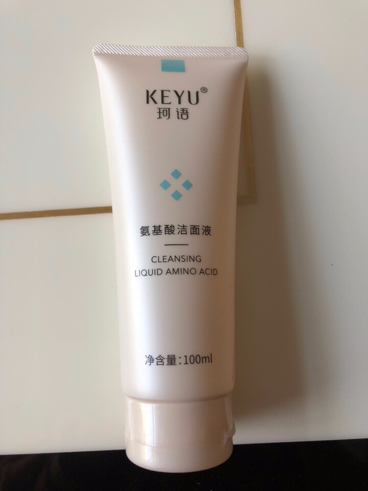 珂语(KEYU)洗面奶氨基酸洁面液100ml（温和净肤锁水保湿 敏感肌洁面乳男女适用）怎么样，好用吗，口碑，心得，评价，试用报告,第3张