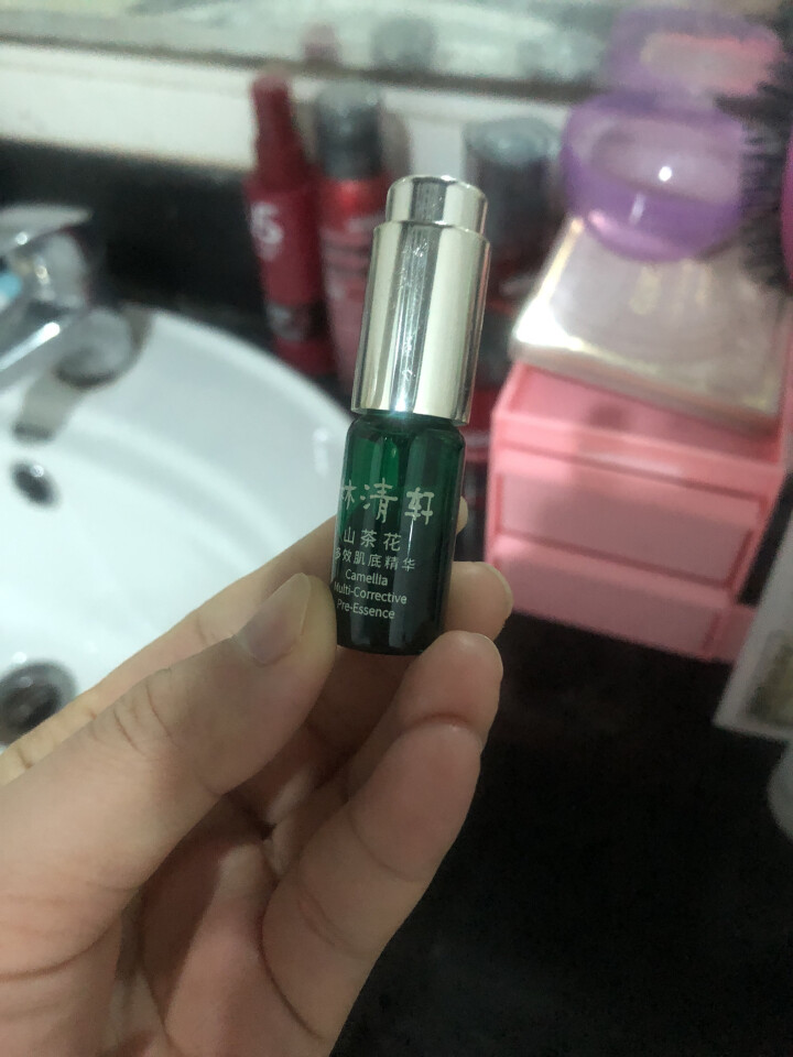 林清轩 山茶花多效肌底精华旅行装3ml 修复肌底提升肌肤抵御力怎么样，好用吗，口碑，心得，评价，试用报告,第2张