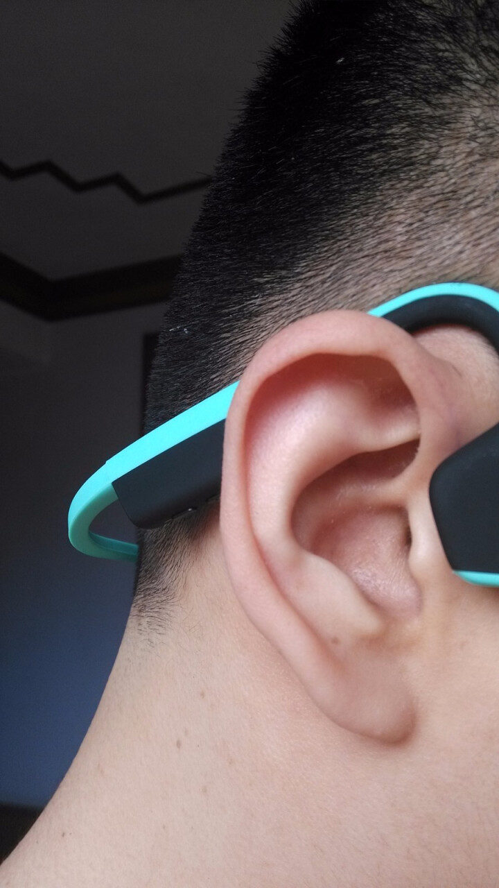 【送！限量珍藏版周杰伦音乐公仔】韶音AfterShokz AS600TREKZ 钛骨传导蓝牙运动耳机 薄荷绿（mini款）怎么样，好用吗，口碑，心得，评价，试用,第7张