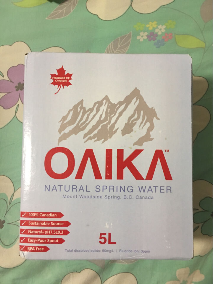 加拿大原装进口班芙OAIKA天然饮用水5L（家庭装饮用山泉水） 5L怎么样，好用吗，口碑，心得，评价，试用报告,第2张