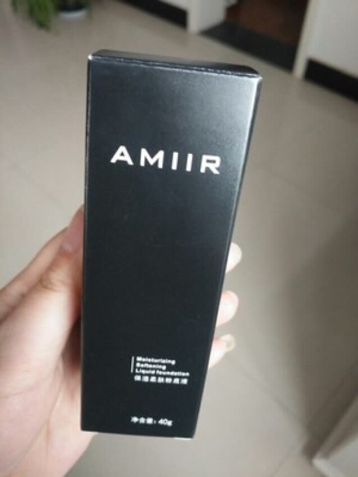 艾米尔（AMIIR） 粉底液遮瑕控油粉底修容不脱妆非气垫bb霜 02象牙白怎么样，好用吗，口碑，心得，评价，试用报告,第2张