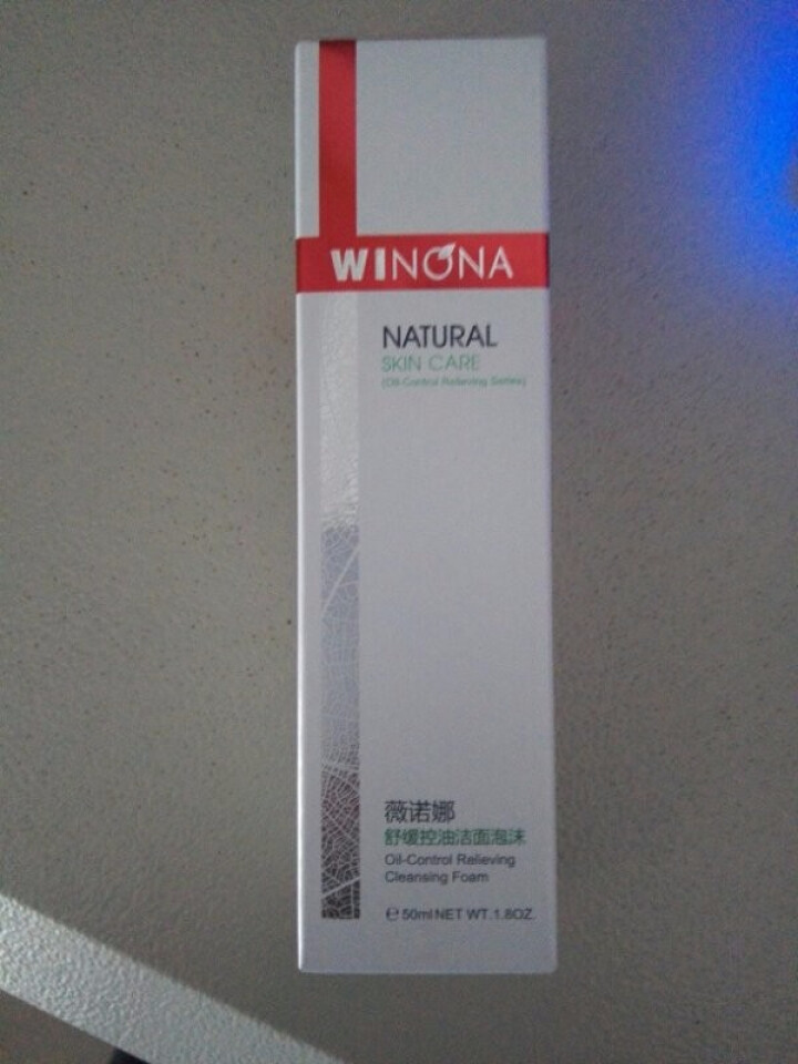 薇诺娜（WINONA）舒缓控油洁面泡沫50ml（氨基酸洗面奶 深层清洁 控油抗痘 敏感肌 男女可用）怎么样，好用吗，口碑，心得，评价，试用报告,第2张