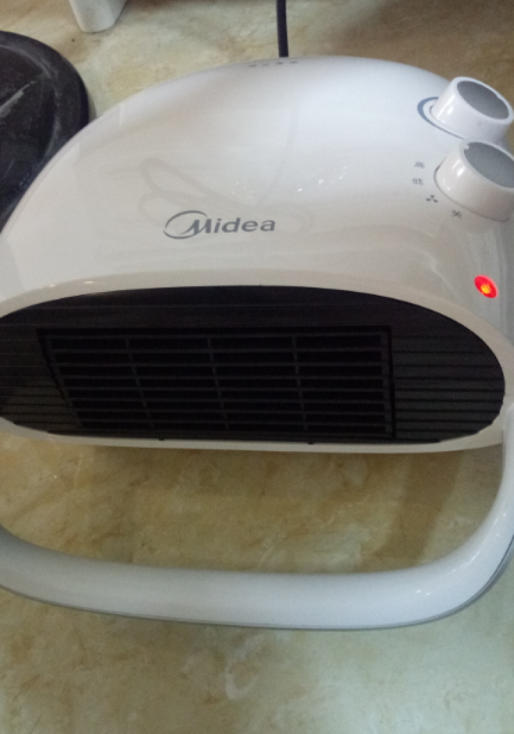 美的（Midea）冷暖两用取暖器暖风机节能省电静音壁挂式防水浴室家用速热迷你电暖器 白色怎么样，好用吗，口碑，心得，评价，试用报告,第12张