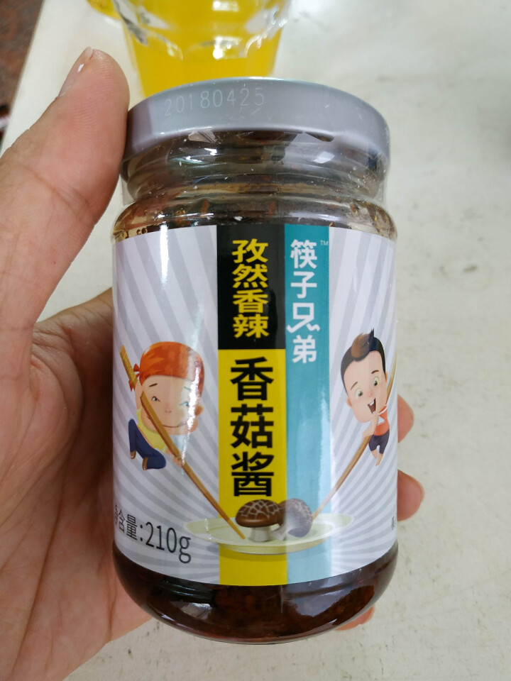 羚锐 筷子兄弟香菇酱拌饭酱拌面酱下饭菜香菇酱(孜然香辣味)210g怎么样，好用吗，口碑，心得，评价，试用报告,第3张