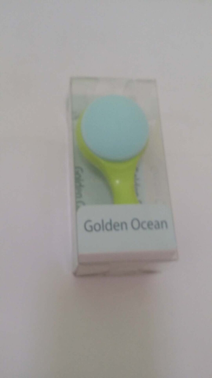 GoldenOcean金海洋梅花双面洗脸刷 站立式软毛硅胶洗脸刷 去黑头去角质 洗脸扑洁面刷 草绿色怎么样，好用吗，口碑，心得，评价，试用报告,第5张