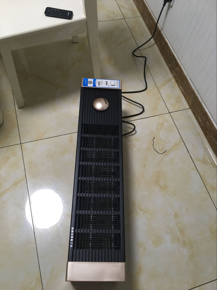 SANSUI 取暖器踢脚线智能变频取暖器对流式静音电暖器家用节能省电速热暖风机浴居两用防水电暖气 2KW  供暖20,第3张