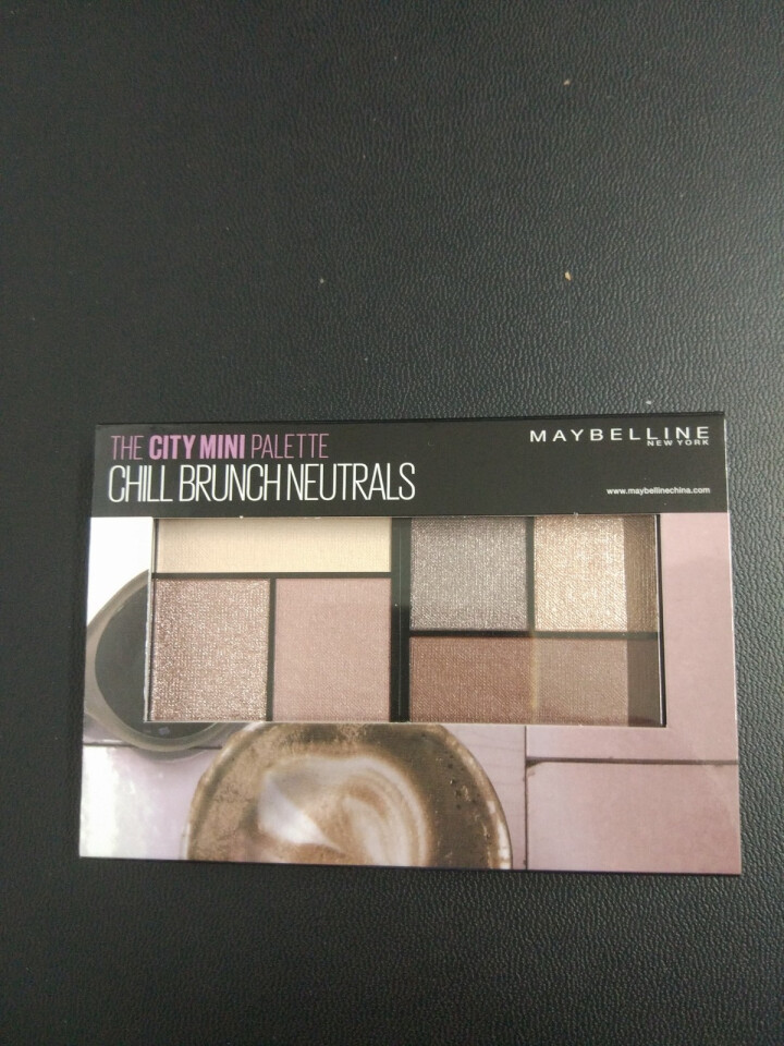 美宝莲 MAYBELLINE 纽约时刻迷你眼影盘 慵懒时刻 6.1g（彩妆 眼影 多色 眼影盘）怎么样，好用吗，口碑，心得，评价，试用报告,第2张