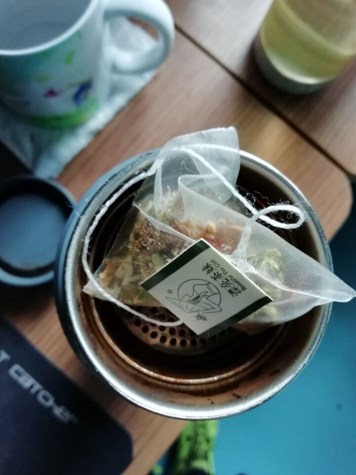 漂亮茶妹 金银花菊花茶枸杞明目胎菊降火清热陈皮水果茶组合袋泡茶 单盒怎么样，好用吗，口碑，心得，评价，试用报告,第4张