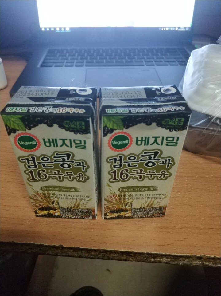 韩国进口 倍吉美尔16谷物黑豆豆奶营养豆乳 190ml*2（体验装）怎么样，好用吗，口碑，心得，评价，试用报告,第3张