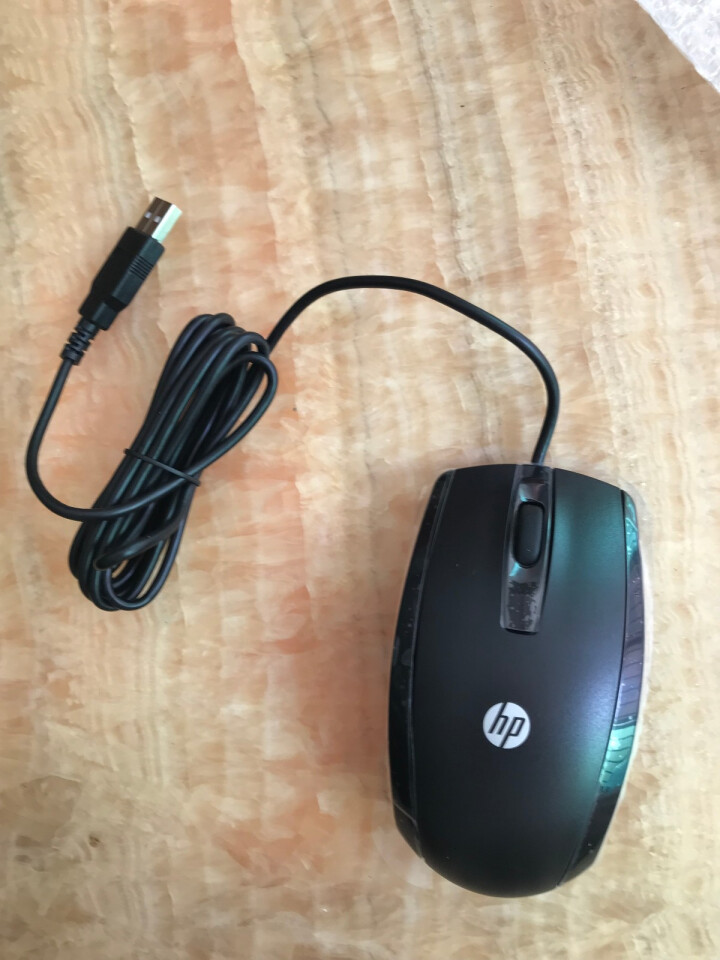 惠普（HP） X500 笔记本电脑有线鼠标 黑色怎么样，好用吗，口碑，心得，评价，试用报告,第3张