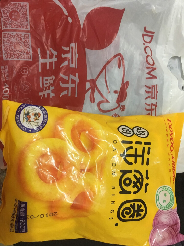 大用食品 鸡肉洋葱圈 800g/袋 美式儿童无骨鸡肉圈 速冻休闲零食怎么样，好用吗，口碑，心得，评价，试用报告,第2张