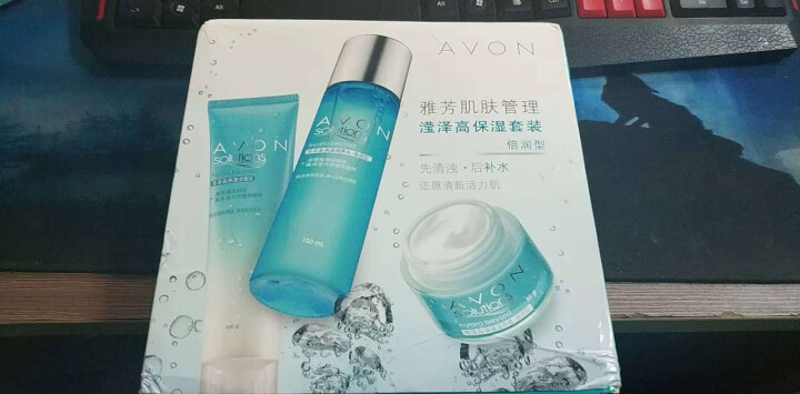 雅芳 AVON 肌肤管理滢泽高保湿套装（倍润型) （礼盒 保湿滋润）怎么样，好用吗，口碑，心得，评价，试用报告,第2张