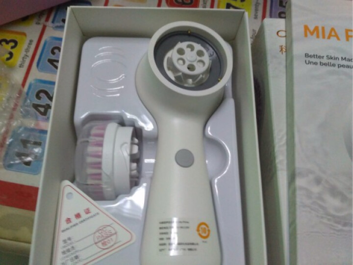 科莱丽 （Clarisonic ）声波电动洁面仪 美容仪毛孔清洁 便携型洗脸仪Mia Prima白色 青春款礼盒怎么样，好用吗，口碑，心得，评价，试用报告,第3张