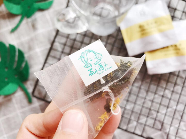 茶小语 桂花乌龙茶 乌龙茶茶叶  桂花花草茶 三角包袋泡茶 礼盒装12袋/盒 桂花乌龙茶怎么样，好用吗，口碑，心得，评价，试用报告,第4张