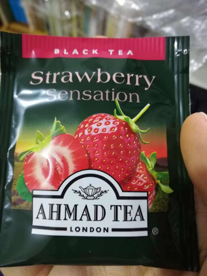 英国亚曼(AHMAD TEA)草莓味红茶 便携袋泡茶包 原装进口2g*10包怎么样，好用吗，口碑，心得，评价，试用报告,第2张