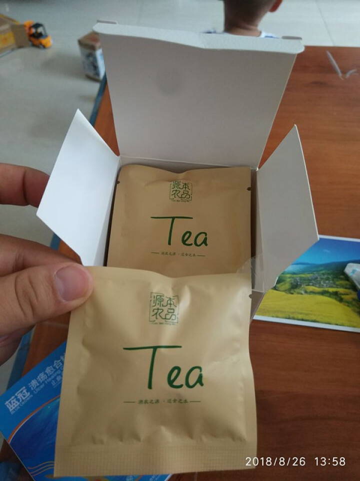 源本农品 浓香型茉莉绿茶 花草茶袋泡茶茶叶花茶茶包绿茶包 独立包装 3g*16包怎么样，好用吗，口碑，心得，评价，试用报告,第3张